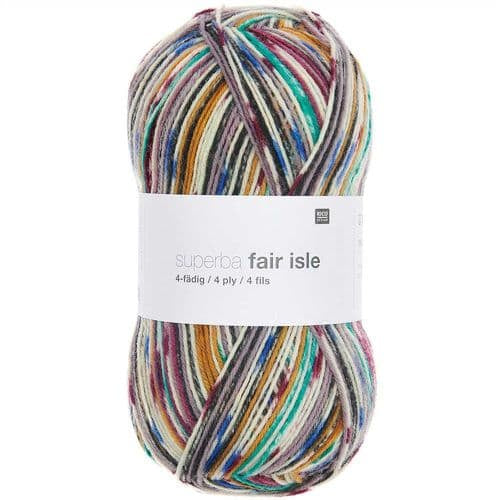 Rico Superba Fair Isle 4 Ply