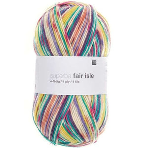 Rico Superba Fair Isle 4 Ply